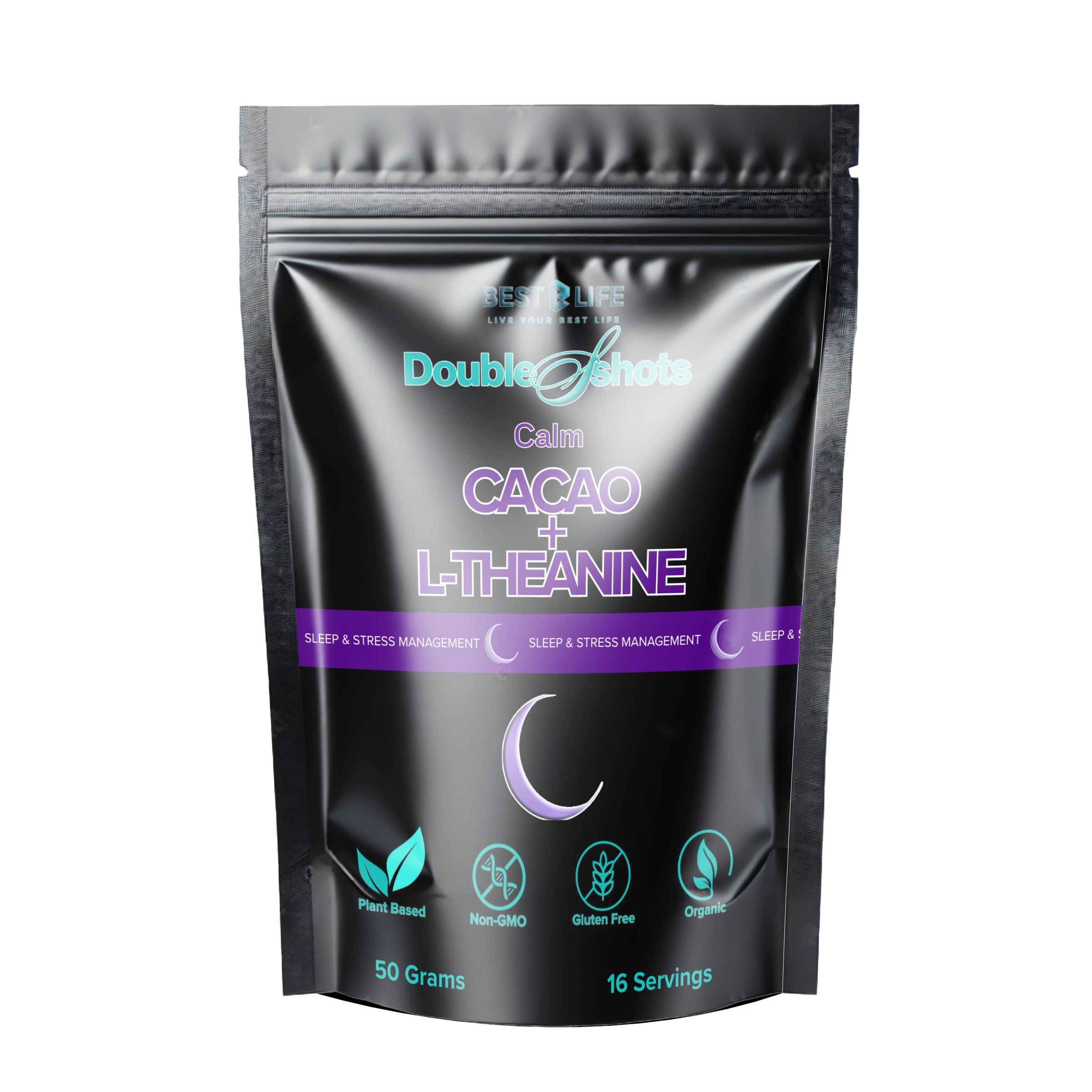 Calm: Powerful Stress Relief & Relaxation Shots (SuperShots 50 gram)