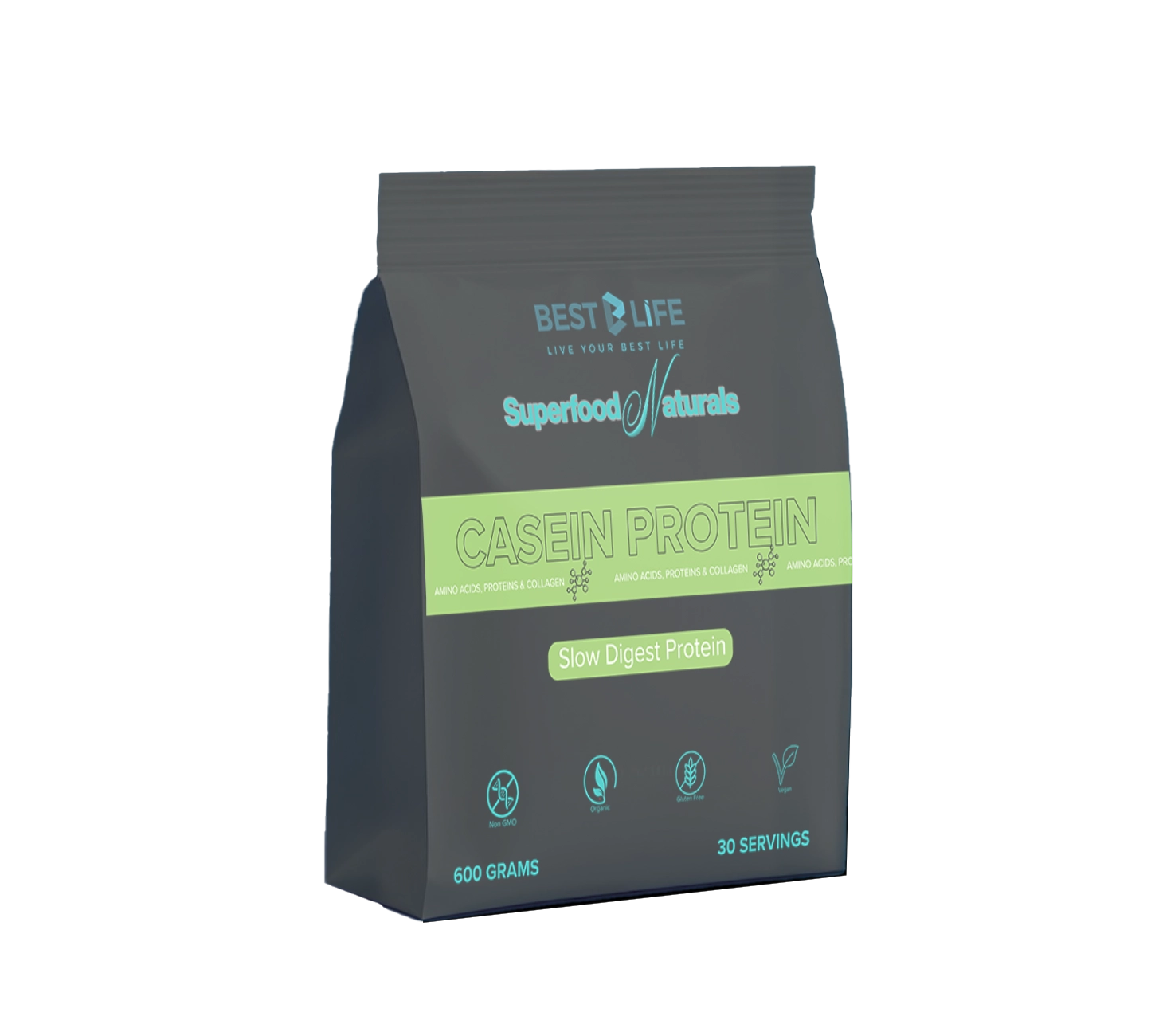 Casein Protein (600 Gram SuperFood Natural)