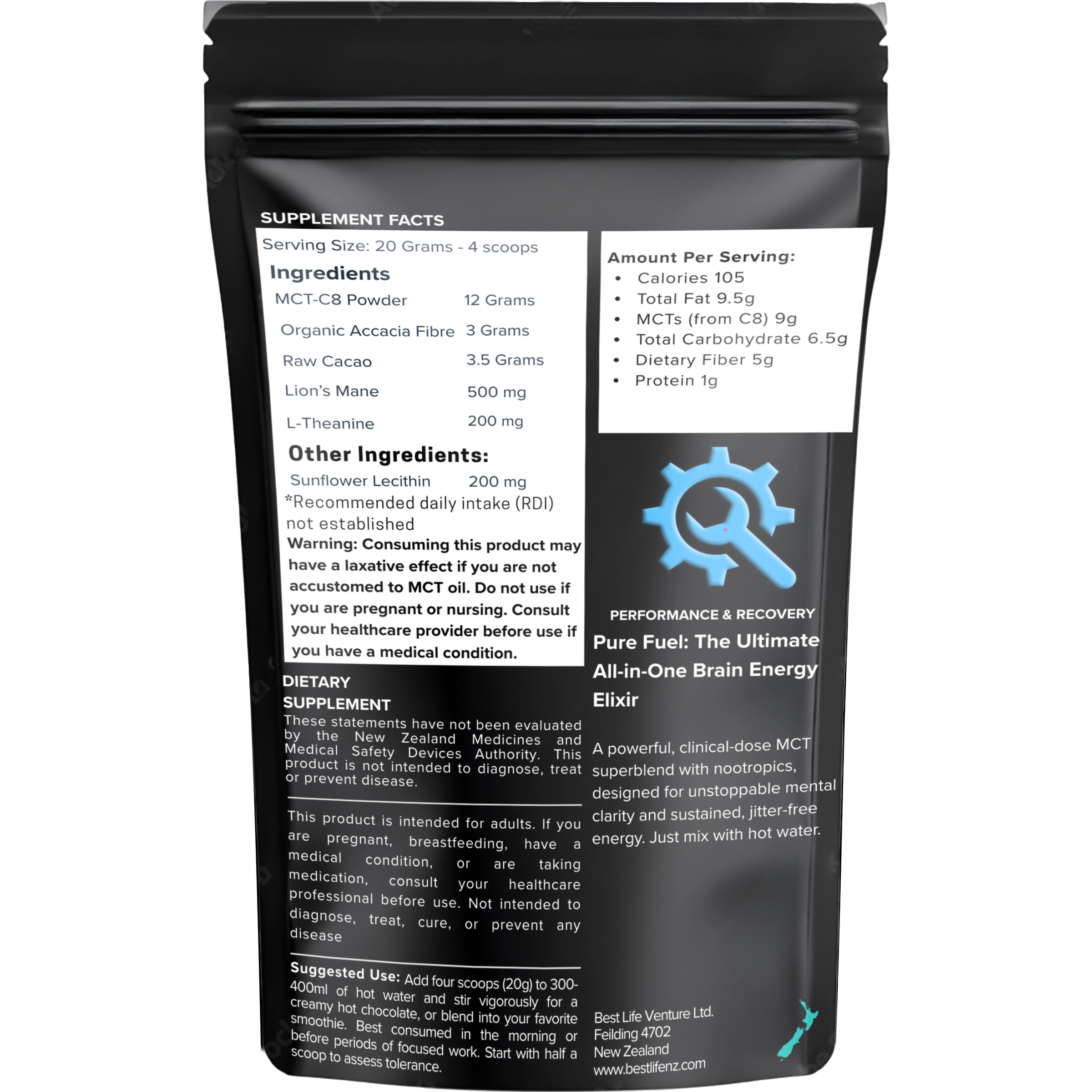 Clean Fuel: Clean Energy Protocol (180 Gram SuperBlend)