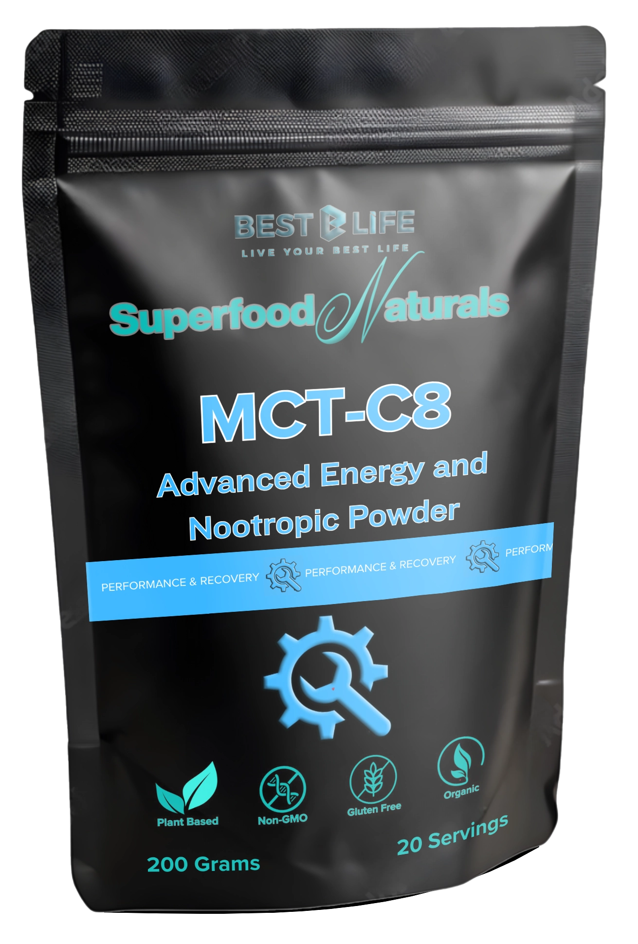 MCT-C8 (powder 100 Grams)