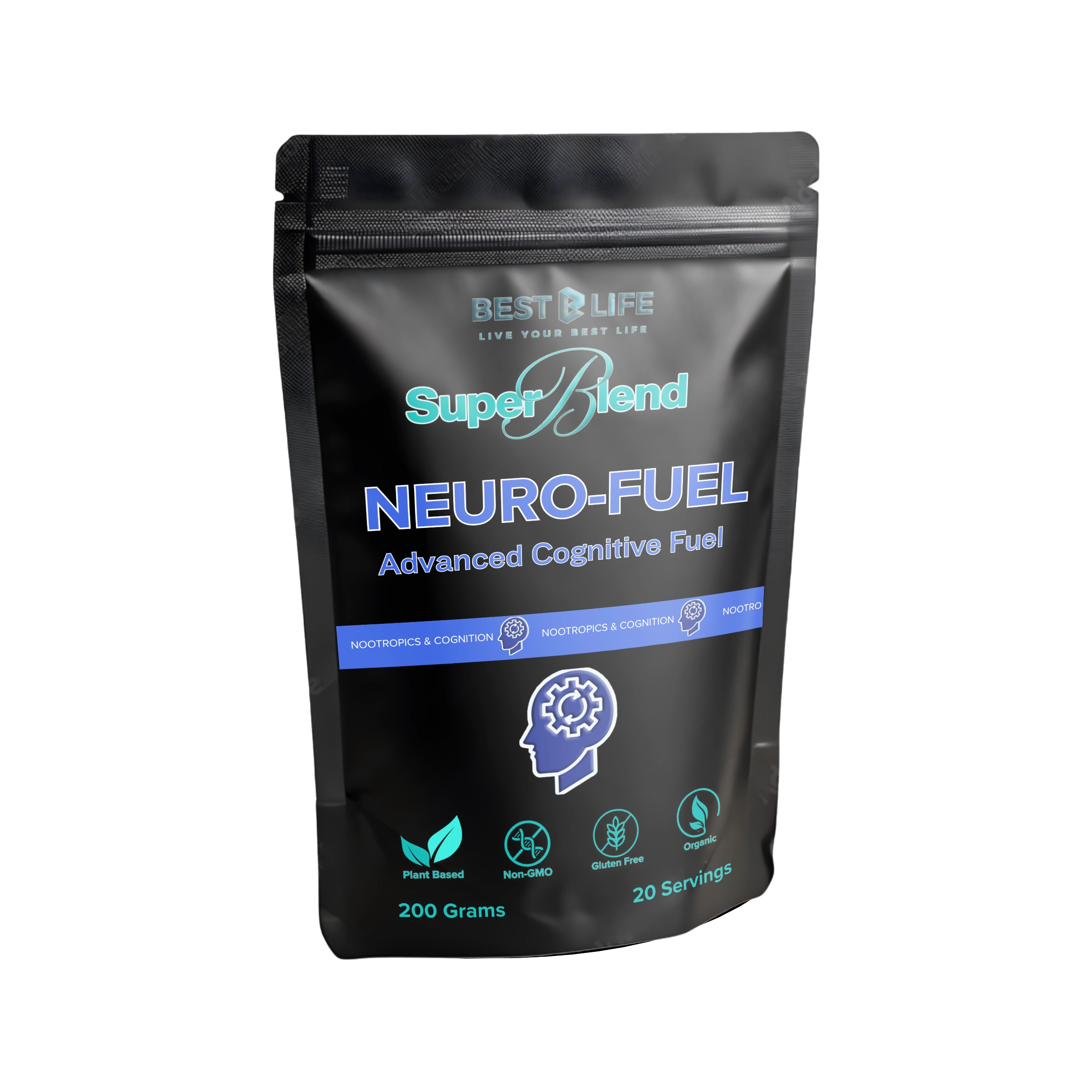 Neuro-FUEL Cognitive Enhancement System (200 Gram SuperBlend)