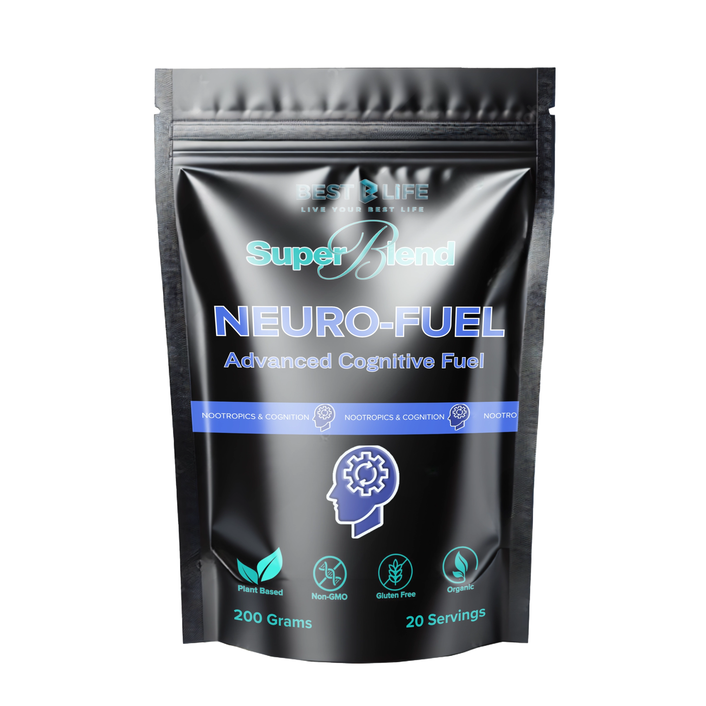 Neuro-FUEL Cognitive Enhancement System (200 Gram SuperBlend)
