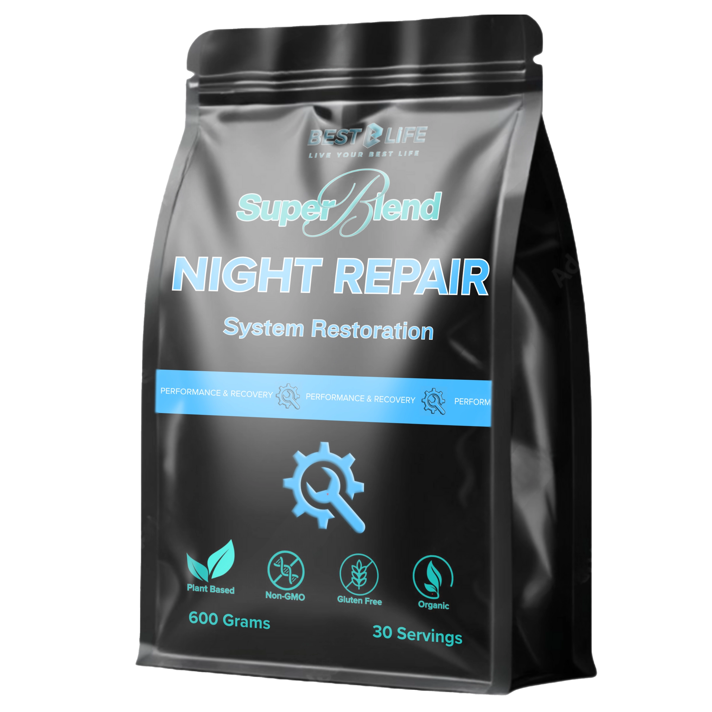 Night REPAIR - Slow-Release Overnight Recovery System (600 Gram SuperBlend)