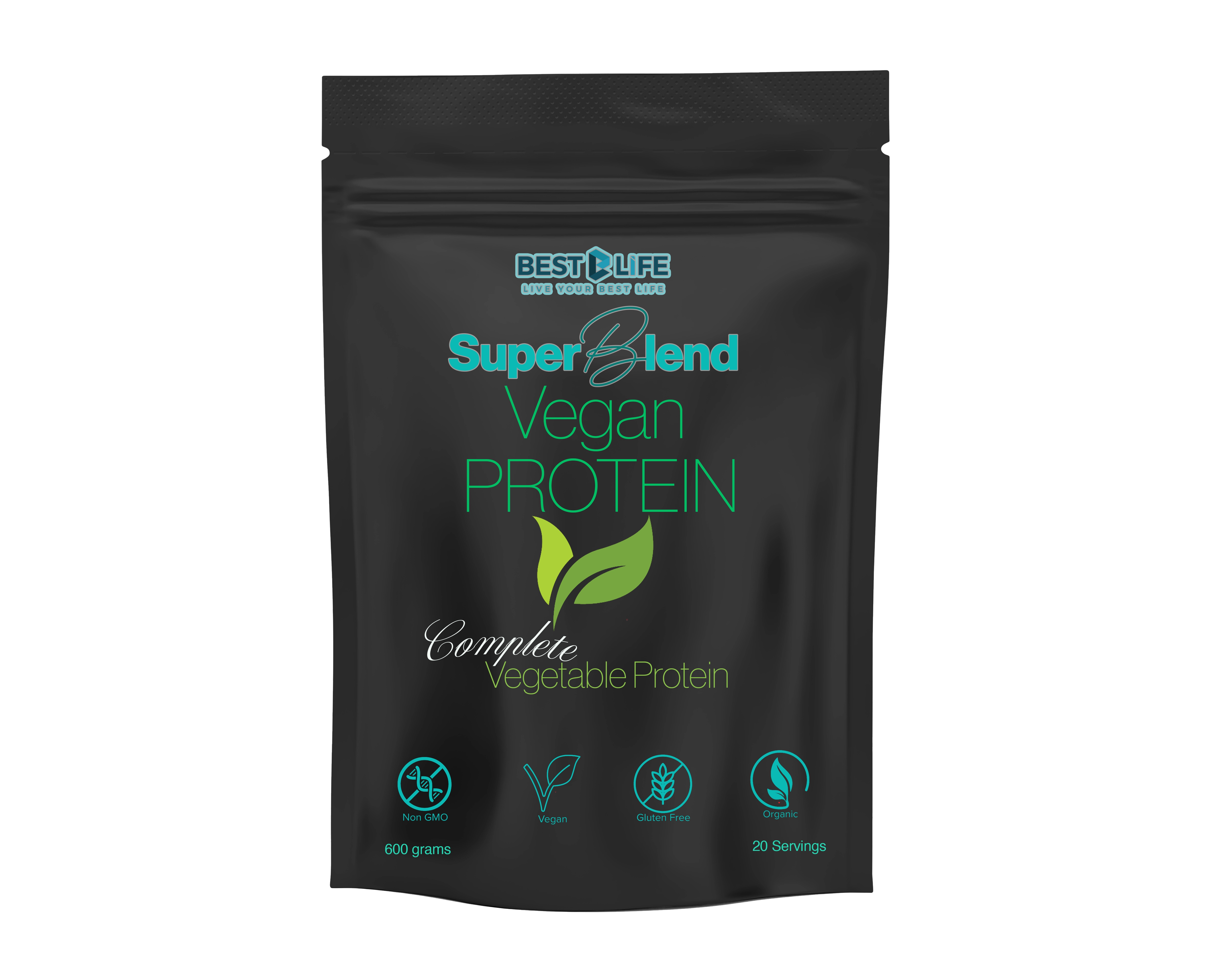 Pure Plant Full-Spectrum Protein Complex (600 Gram Superblend)