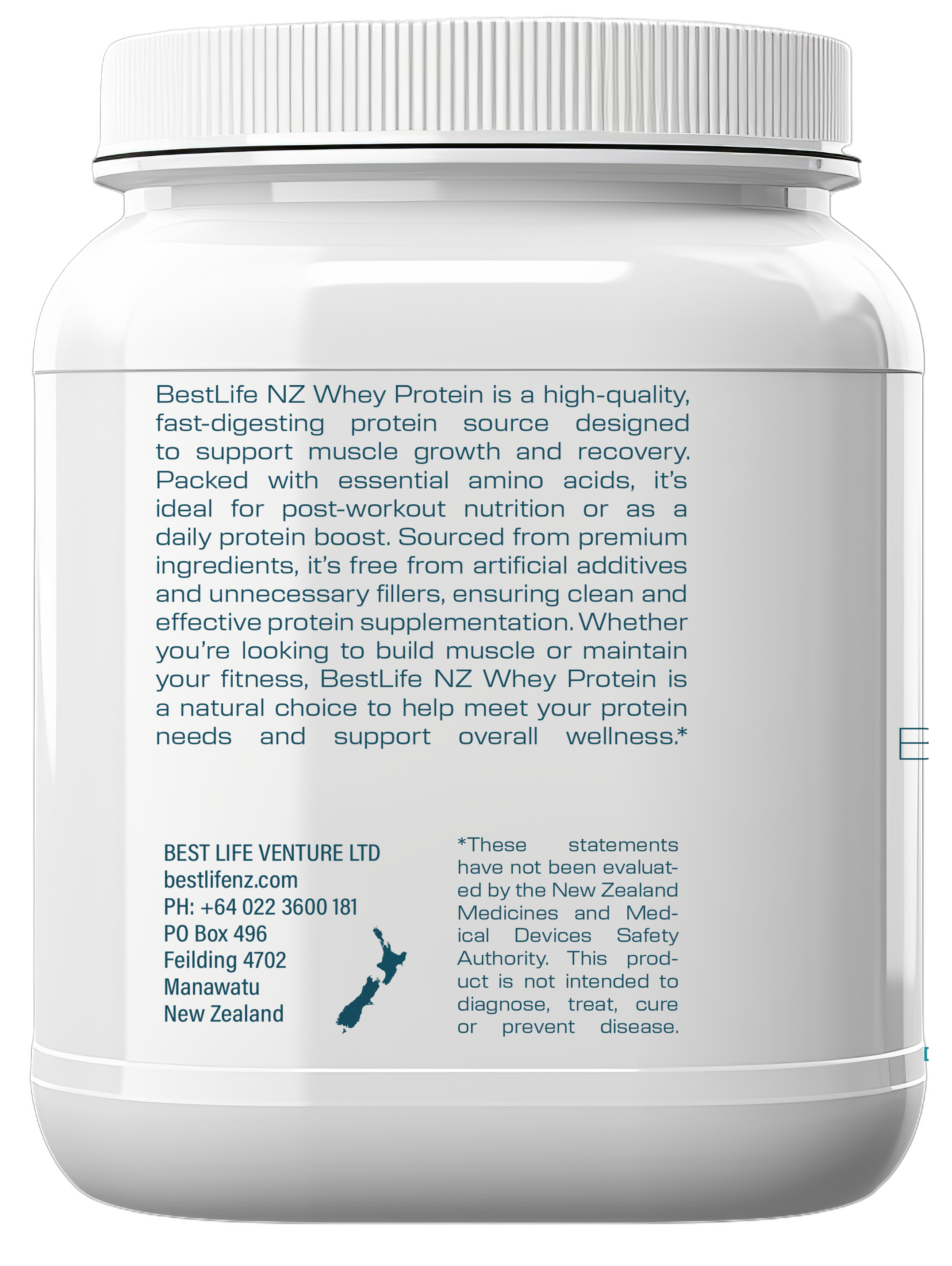 Whey Protein NZ | 600g High-Quality Supplement for Muscle Recovery