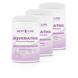 Resveratrol Capsules Bundle of 3