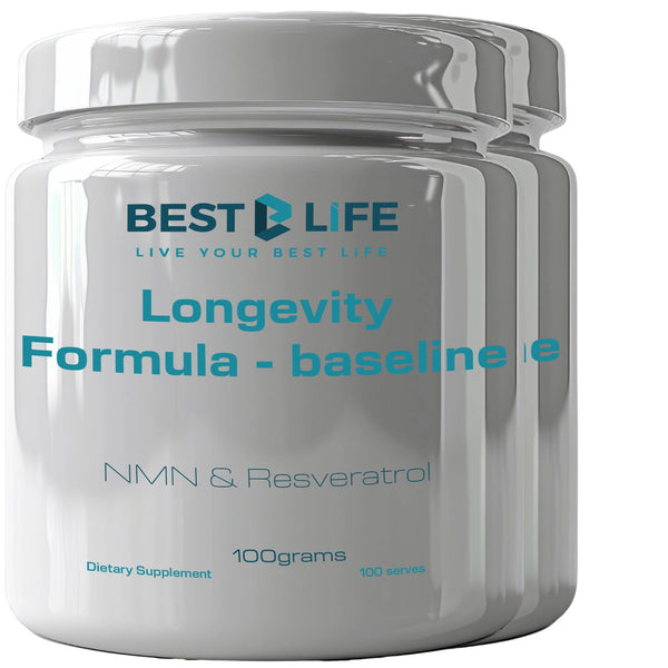 Longevity Formula (Bundle of 3 X 100 gram Canisters)