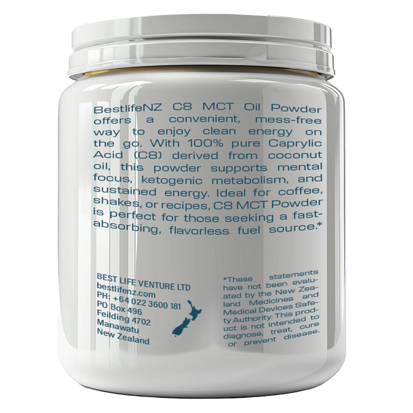 MCT Oil C8 (powder 300 gram)