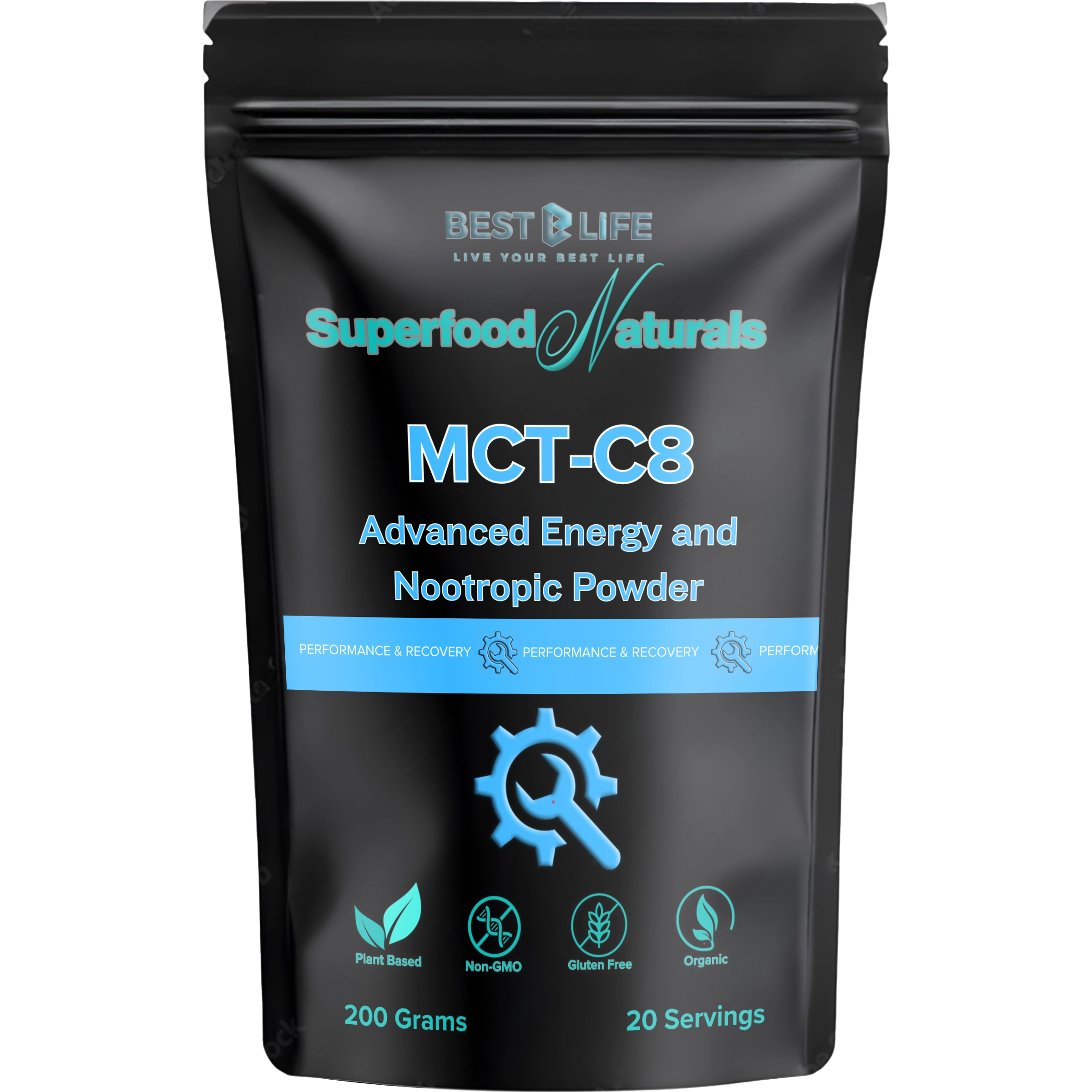 MCT-C8 (powder 100 Grams)