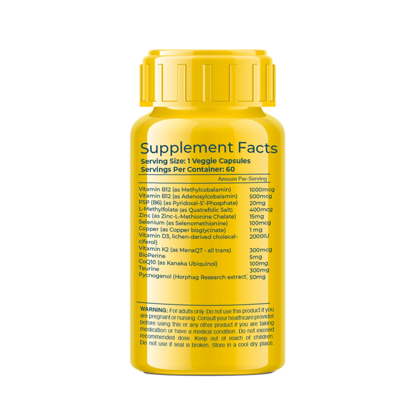 Methylated Multi-Vitamin: Heart Health & Circulation