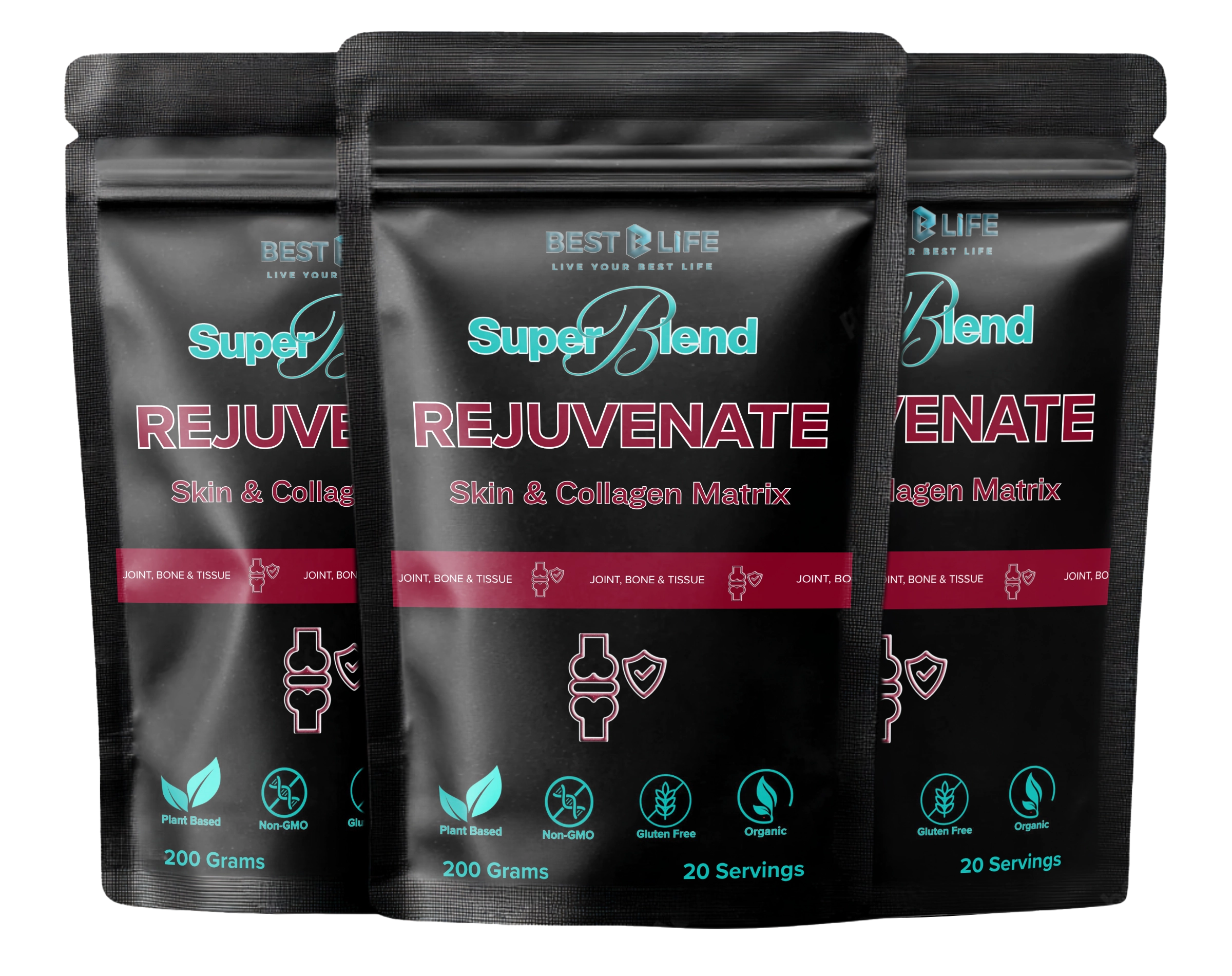 Rejuvenate Pouch 200 Gram (3-pack)