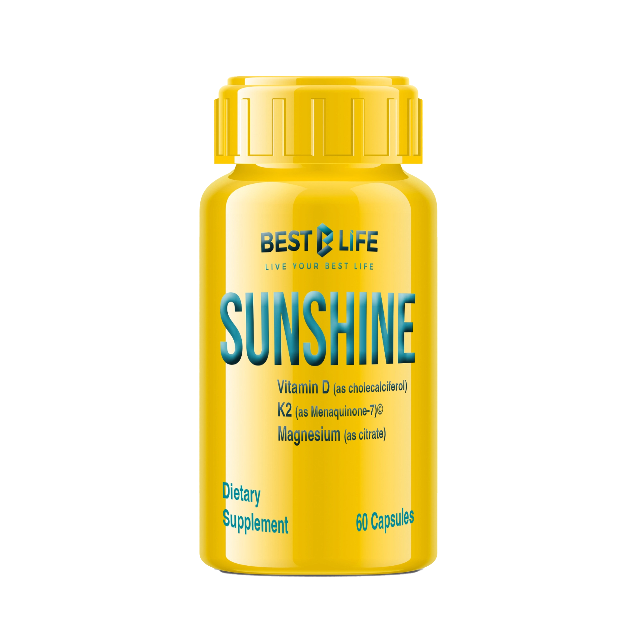 Sunshine Plus – Vitamin D3 25µg (1000iu) K2, and Magnesium