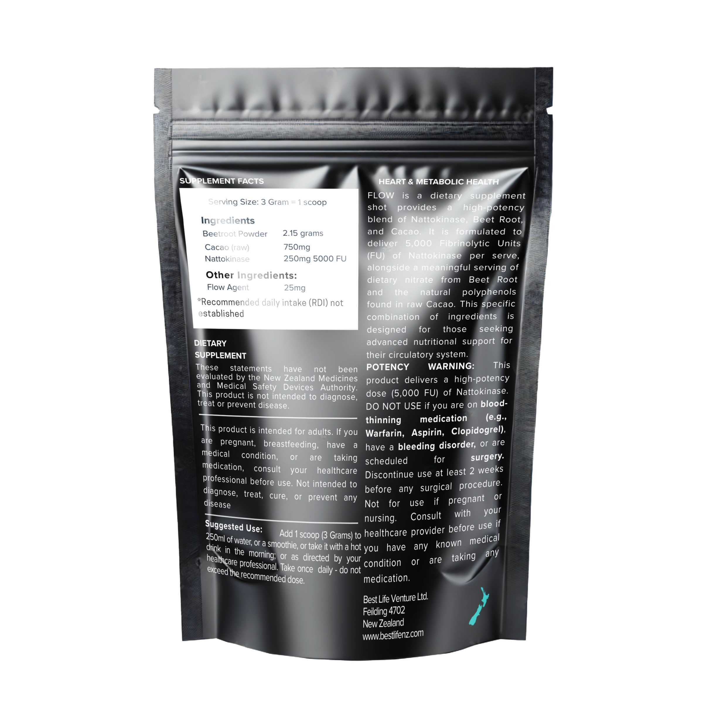 Vital Flow: Cardiac Arterial Health Protocol (50 gram SuperShot)