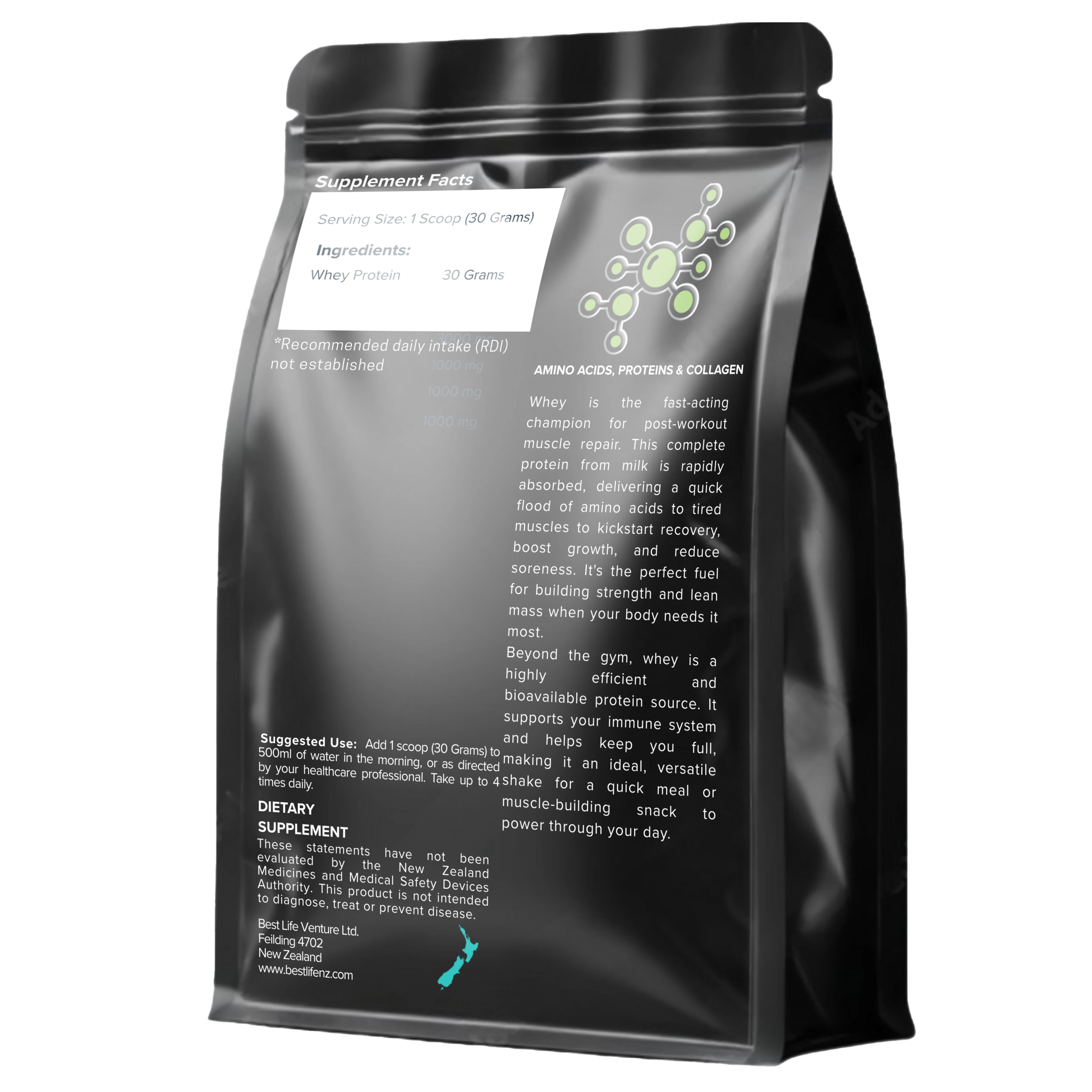 Whey Isolate Protein (600 Gram SuperFood Natural)